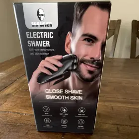 Ksmpyjs85 Shaver Waterproof Facial Black Wet And Dry Led Display Rechargeable Men