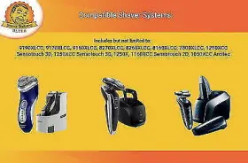 3165 Shaver Shebang 18 Philips Norelco Smartclean Cartridge Refills From 2 Bottles #3