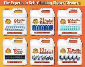 3165 Shaver Shebang 18 Philips Norelco Smartclean Cartridge Refills From 2 Bottles