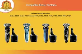 Sm.3.h2 Shaver Shebang Philips Norelco Smartclean Refill 54 Cartridges From 3 Bottles #3