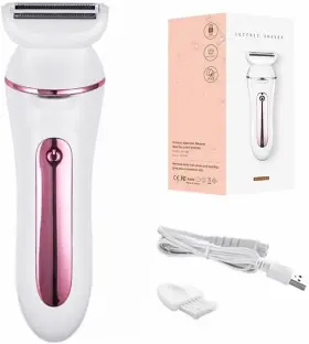 Ks-1002 Shenzhen Jiuxiang Electric Appliance Luxtrim Pro Shaver- Smooth Shaver Rechargeable Gentle Waterproof Be