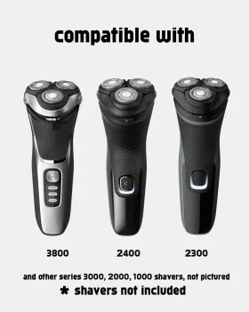 Uji-sh30-dt-3 Shenzhenshiweijinchuangxinkejiyouxiangongsi Sh30 Replacement Heads Compatible With Norelco #2 Uji-sh30-dt-3 Shenzhenshiweijinchuangxinkejiyouxiangongsi Sh30 Replacement Heads Compatible With Norelco #2