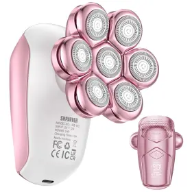 0308127-65 Shpavver Electric Razors For Women Legs 5-in-1 Rechargeable Body Shaver - Waterproof 0308127-65 Shpavver Electric Razors For Women Legs 5-in-1 Rechargeable Body Shaver - Waterproof