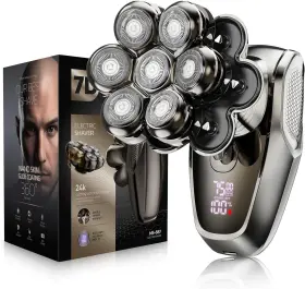 Shpavver 762221429793 7d Head Shavers For Bald Men Detachable Shaver Led Display Dry Wet Shpavver 762221429793 7d Head Shavers For Bald Men Detachable Shaver Led Display Dry Wet