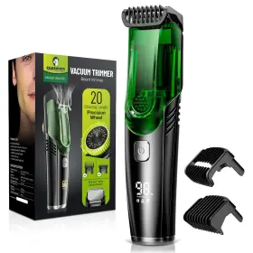 Zks-001 Shpavver Vacuum Beard Trimmer For Men Rechargeable Mustache With Adjustable L Zks-001 Shpavver Vacuum Beard Trimmer For Men Rechargeable Mustache With Adjustable L