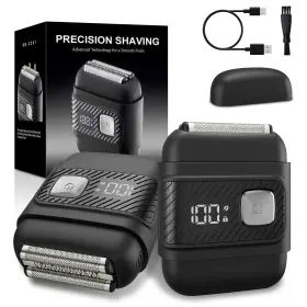Xb-8800 Silkglow Electric Foil Shavers For Men Mini Razor Beard/face With 3 Floa