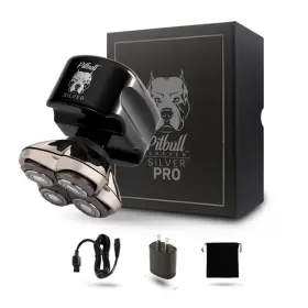 Skull Shaver 313085698643 Pitbull Silver Pro Electric Head For Men Wet And Dry Bald He