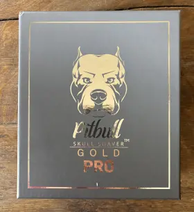 6589 Skull Shaver Pitbull Gold Pro Head For Men Wet/dry Technology