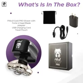 Skull Shaver 850006603534 Pitbull Gold Head And Face Holiday Gift Set For Men 5-i #3