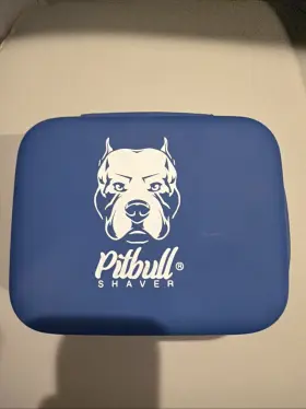 Skull Shaver 851441006737 Pitbull Travel Case Essential Organizer And Brand New Blade