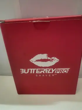 Skull Shaver 851441006812 New Open Box Butterfly Kiss Pro Pink Wet Dry