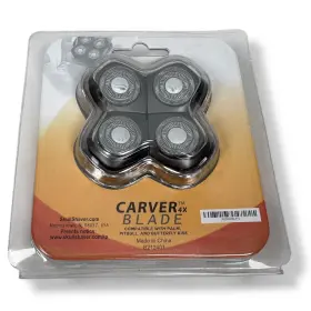 B212401 Skull Shaver Carver 4x Head Replacement Blade For Pitbull Butterfly Kiss B212401 Skull Shaver Carver 4x Head Replacement Blade For Pitbull Butterfly Kiss