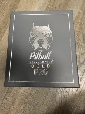 B22035 Skull Shaver Pitbull Gold Pro Electric Razor
