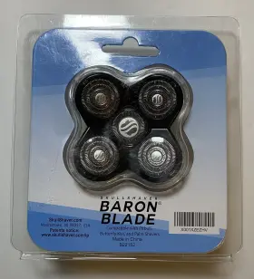 Bn5bld Skull Shaver Baron 5 Blade Replacement Head Body Palm Cordless Electric Razor