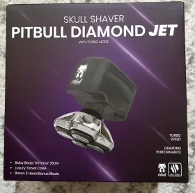 Pbd-jet-9100 Skull Shaver Pitbull Diamond Jet With Turbo Mode New
