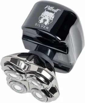 Pbsx5-eu Skull Shaver - Pitbull Silver Pro Sx5 Head And Face