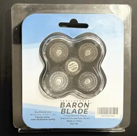 X001xzezhv Skullshaver New Baron Blade 5 Head Replacement For Pitbull Butterfly And Palm