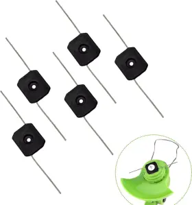 Sluswallow 768057787144 5pcs Trimmer Head Accessories Replacement String Blades For Cordless Weed Wa