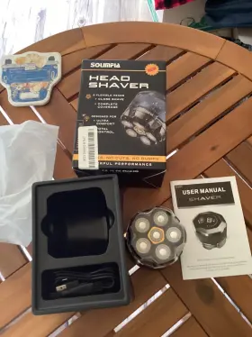Fk-8750 Solimpia Upgraded Head Shaver For Bald Men 6heads. Waterproof