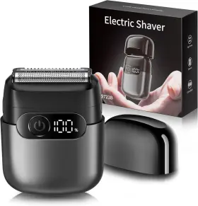 Ms9723-b Sonatraxs Electric Razor For Men Foil Shaver And Beard Trimmer Dry Wet Battery Le