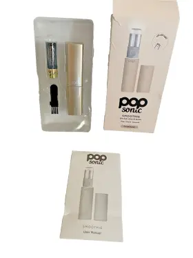 Sonic 819573024418 Nib Pop Smoothie Fine Hair Removal Device Champagne Color