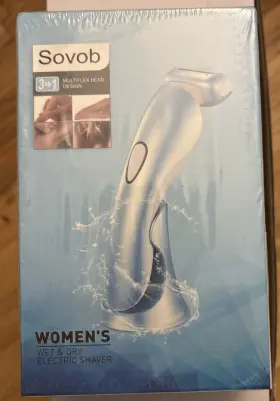 Sov-938 Sovob Womens Wet-dry Electric Razor - New Sealed Box