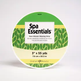 X55yd Spa Essentials 53223 Waxing Strips Nonwoven 3 Inch X55yd. Roll