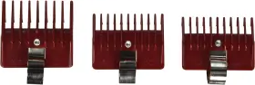 Speed O Guide 445048179173 Speed-o-guide Universal Clipper Comb Attachments 3 Pack Model 3000