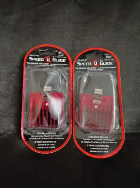 7221950 Speed O Guide 2 Clipper Guard No # 1 7/ 16 Inch Red Comb