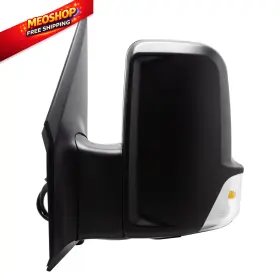 M-1851 Spieg Driver Side Mirror For 2008-2018 Dodge Freightliner Black
