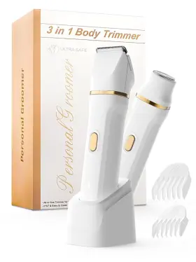 Ipx7 Srbydt 313047025081 Bikini Trimmer For Women Painless Waterproof Rechargeable Electric Shaver