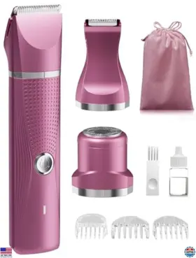 B0djvs1mzz Stanley 3-in-1 Waterproof Electric Razor For Women Rechargeable Bikini Trimmer