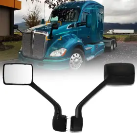 T680 Sterlix 634699915422 Pair Hood Mirror For Kenworth Peterbilt 579 Large Left And Right