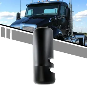 W990 Sterlix 711271171374 Black Door Mirror Covers Fit Kenworth T680 T880 Passenger Side Right