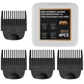 Stovast 445014231249 4 Pack Guards For Manscaped Lawn Mower 4.0 - Adjustable Lawnmower Trimmer Gu