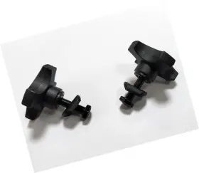 Strendier 764401654322 Rollator Knob Four-corner Replacement Arm Adjustment Knobs For
