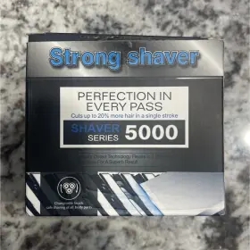 20240708-a Strong Shaver 20240708-a/s412-101 5000 4d 5 Head Rotary Usb Rechargeable Mens Facial Black