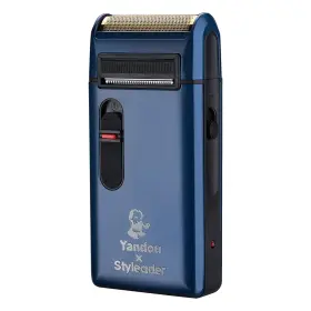 Sy8700-b Styleader Retro Electric Razor For Men Rechargeable Mens Gold Foil Shavers Travel Elec