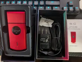 Sc803r Stylecraft 810069131900 Uno 2.0 Usb-c Professional Single Foil Shaver Red -used