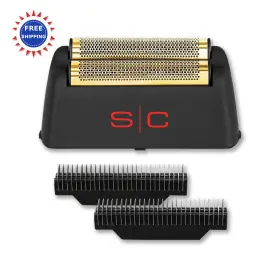 Sc555g Stylecraft 810069134222 Replacement Rebel Shaver Gold Titanium Foil Head Stainless Steel