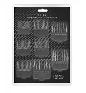 Stylecraft 850022298165 Barber Hairstylist Dub Universal Double Magnetic Clipper Guards 8