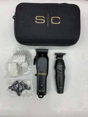 Sc326b Stylecraft Pro Super Set Rebel Hair Clipper And Flex Trimmer Combo W Case