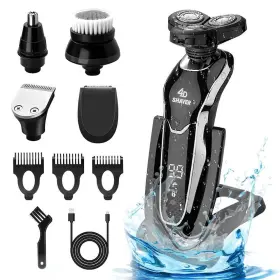 Nc1022apw Suerbeaty 5in1 Electric Razor For Shaver With Nose Beard Trimmer Face Cleaning Waterproof
