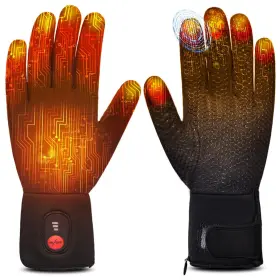 Sg041 Sun Will Heated Glove Liners For Men Women Rechargeable Electric Battery Heating Rid Inch