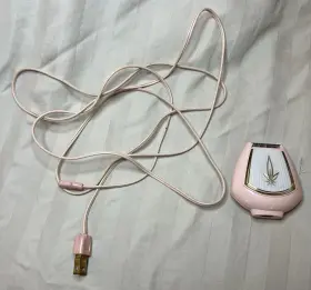 Ls4-1 Sunbeam Vintage Lady Electric Corded Pink Shaver Razor For Legs And Underarms