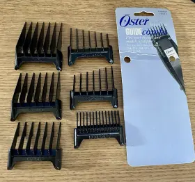 75826-1 Sunbeam/oster Classic Oem 6 Pc Clipper Guide Combs Guards Fits 254 274 284 182 151 And 595