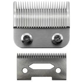 C111-1 Sunissa Blade Fit For Wahl Clippers Blades Replacement Precision 2 Holes Silver