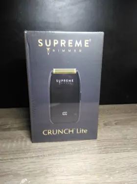 Supreme Trimmer 850055528253 Crunch Lite Foil Shaver For Men Cordless Head And Face