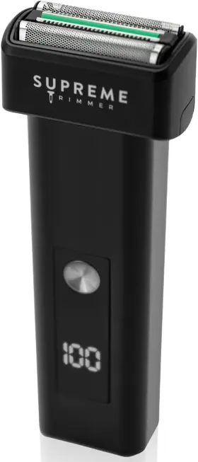 Stf501 Supreme Trimmer T-fader Foil Shaver 120 Min Run Time Usb-c Electric Razor Wa