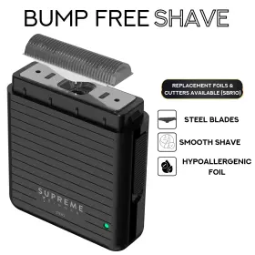 Sbr10 Supreme Trimmer Stf91 Solo Lite Foil Shaver And Replacement Blade Black #3